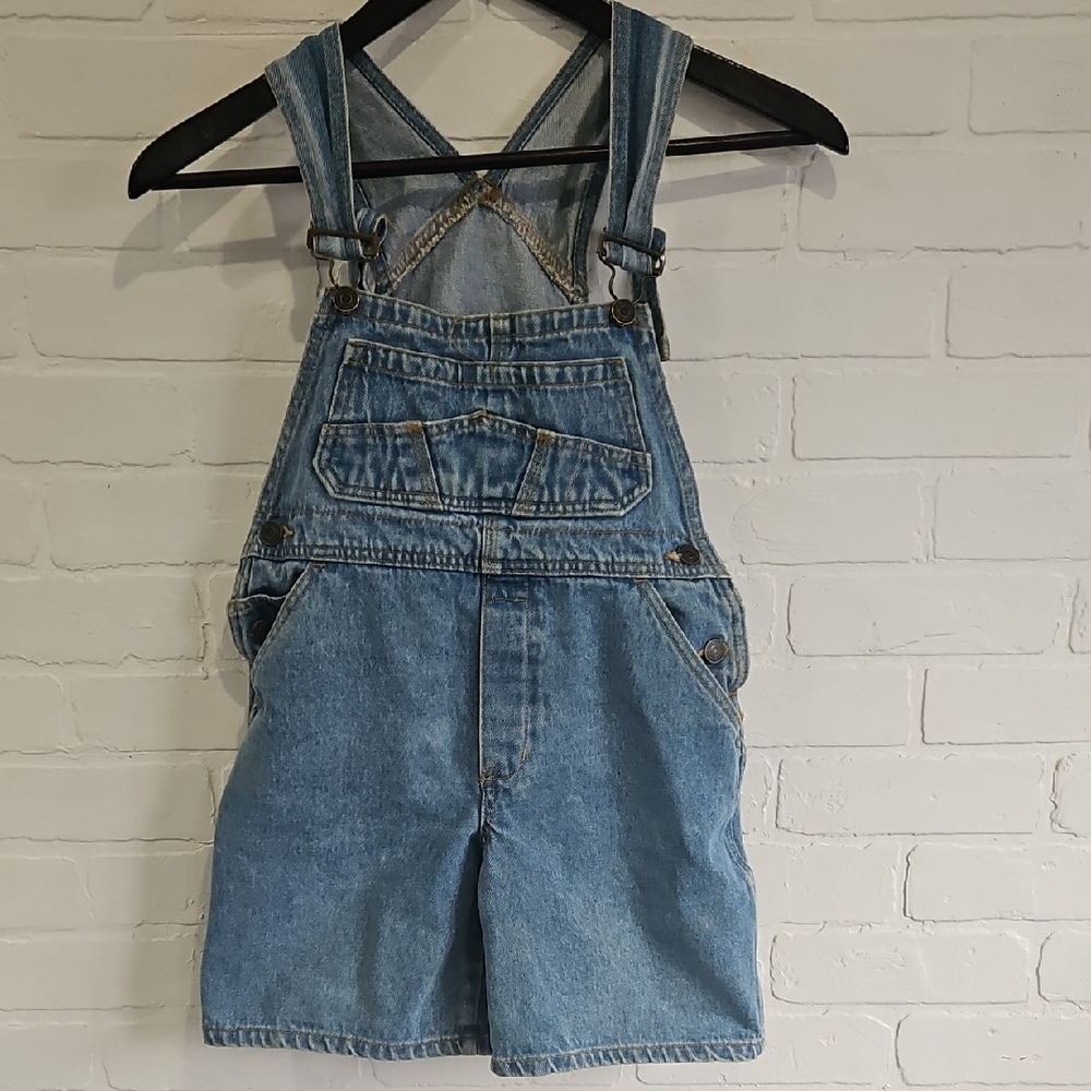 Vintage Jordache Kids Overall Shorts